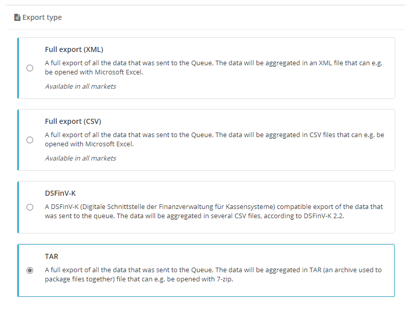 tar-export-details