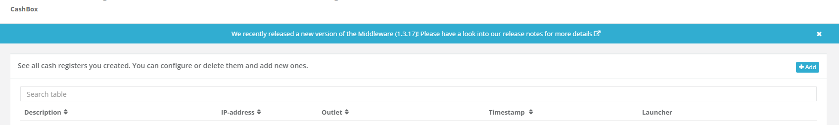 middleware-release-information